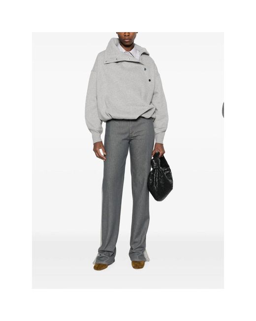 Sportmax Gray Denim