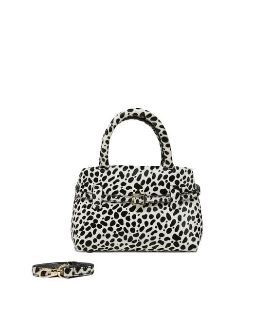 MANU Atelier Black 20 Cambon Tote Bag