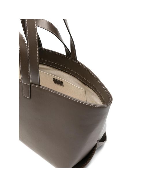 A.P.C. Brown Tote Bags