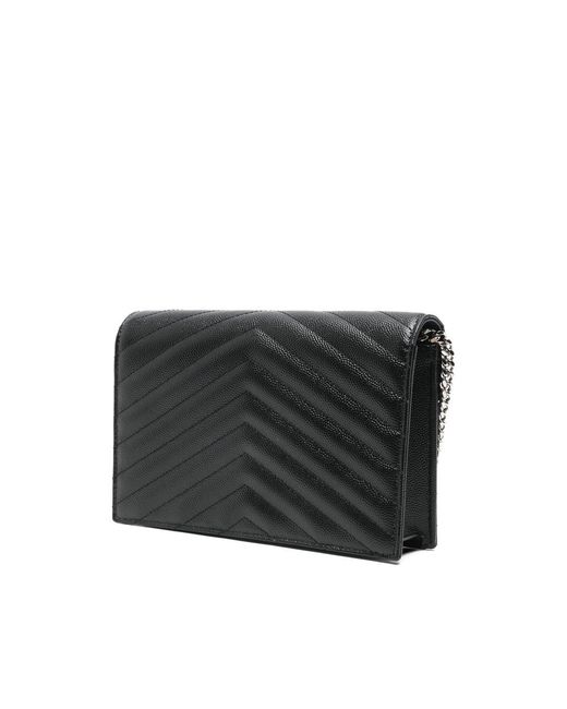 Saint Laurent Black Clutch Bags