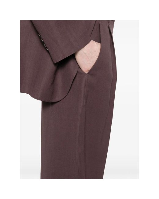 Brunello Cucinelli Purple Trousers
