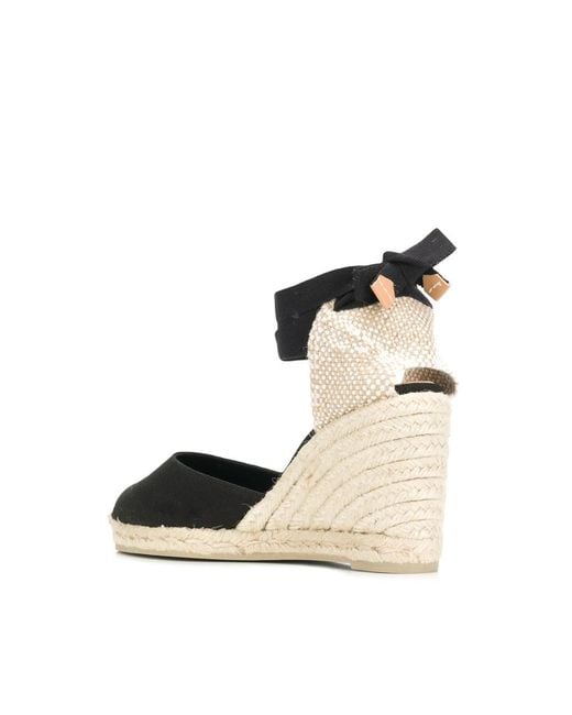 Castaner Black Natural And Jute Espadrilles