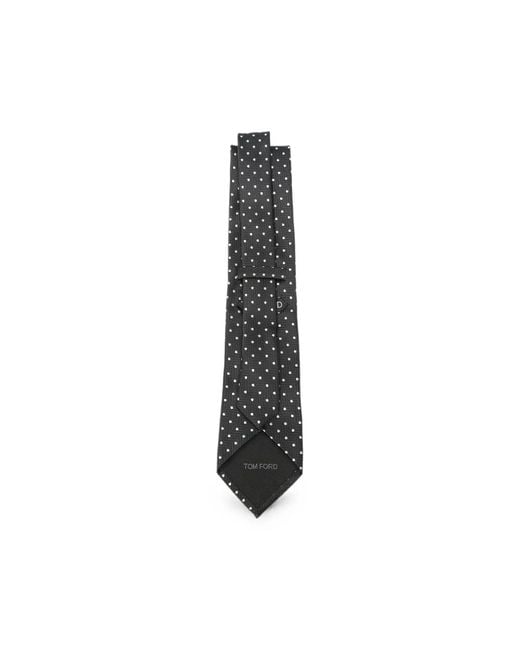 Tom Ford Black Ties & Bow Ties for men