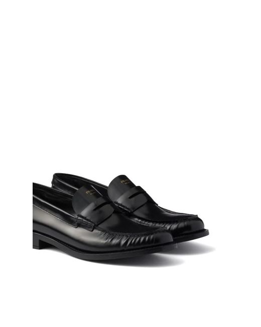 Prada Black Loafers