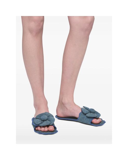 Marc Jacobs Blue Open-Toe Sandals