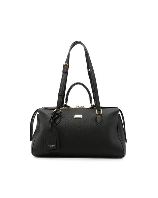 Dolce & Gabbana Black Dolce & Gabbana Tote Bags