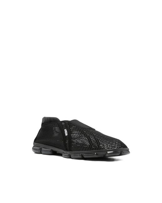 Miu Miu Black Mesh Sneakers