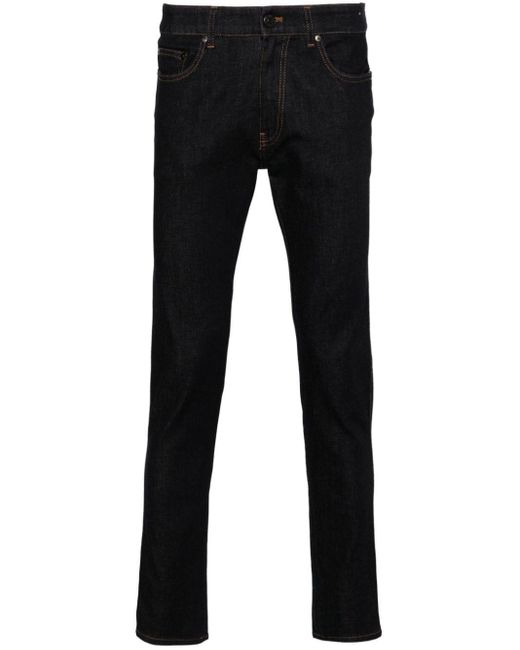 PT Torino Black Rock Skinny Jeans for men