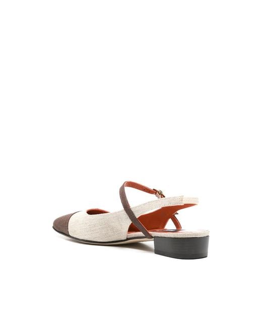 CAREL PARIS Multicolor Oceano 26 Toe-Cap Flat Pumps