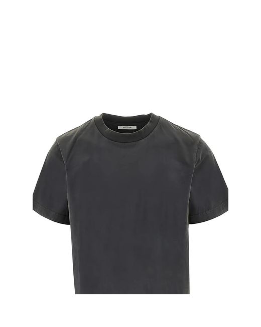 Entire studios Black Crew Neck Standard T-Shirt for men
