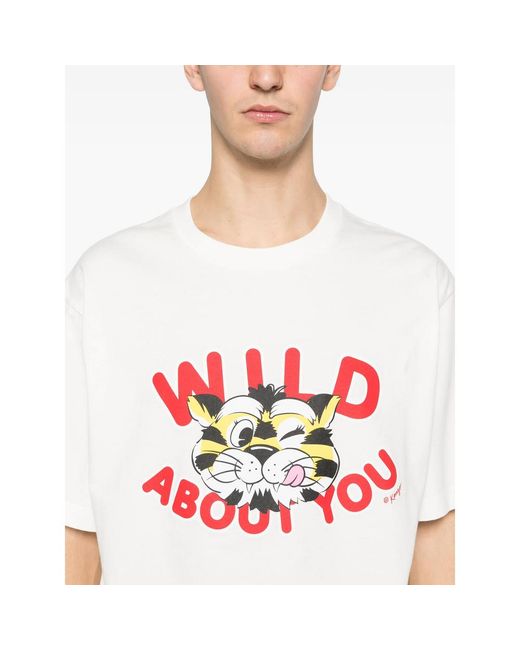 KENZO White T-Shirts And Vests for men