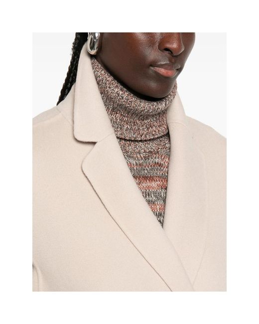 Max Mara White Neutrals Coats