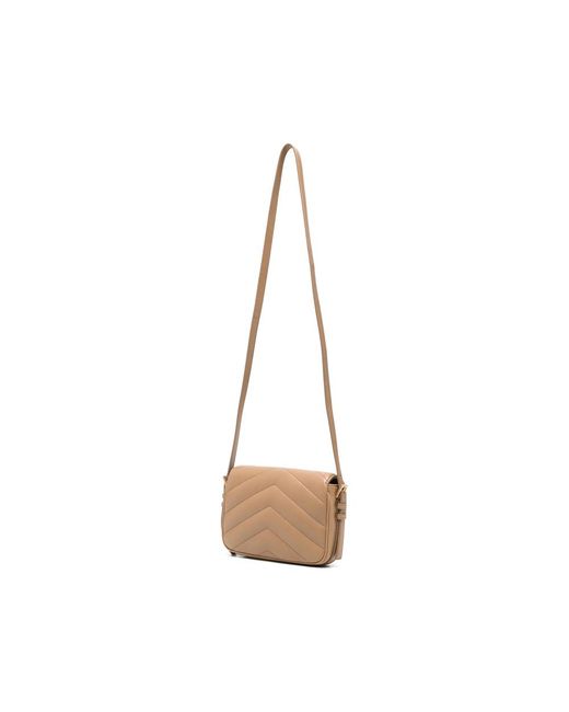 Saint Laurent White Loulou Toy Quilted Leather Shoulder Bag