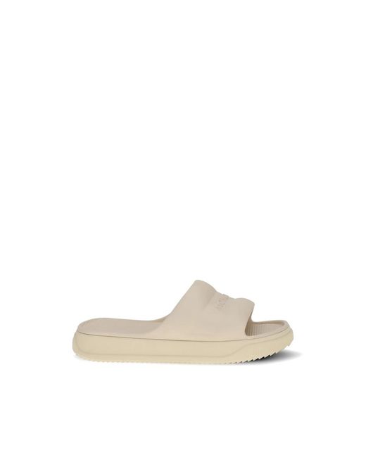 Moncler Natural Neutrals Flip-Flops & Slides