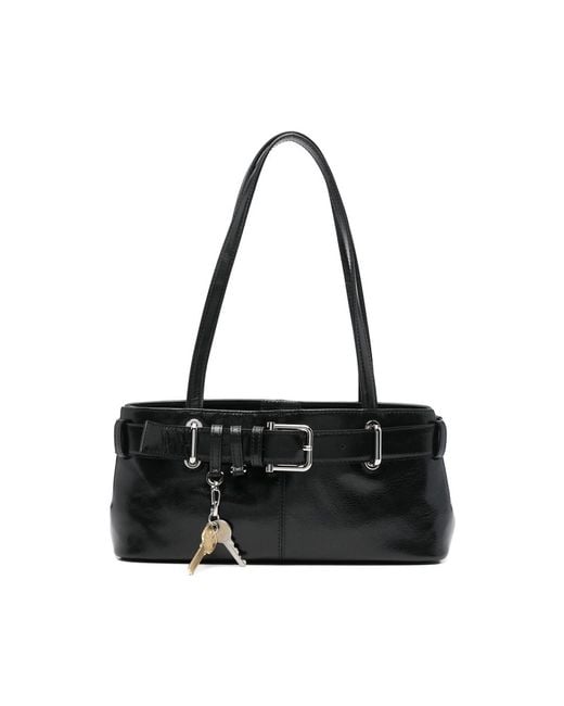 OSOI Black Mini Brocle Shoulder Bag