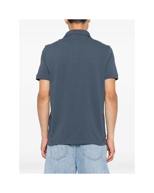 Stone Island Blue Polo Shirts for men