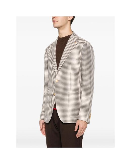 Tagliatore Brown Jacket for men