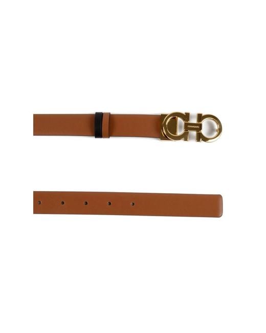 Ferragamo Brown Neutrals Belts