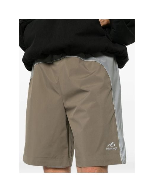 Balenciaga Gray Shorts for men