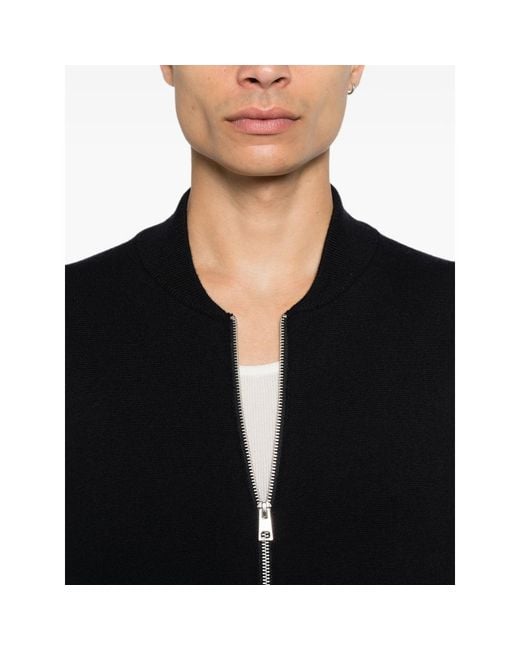 Diana Studio Black Zip-Up Jacket for men