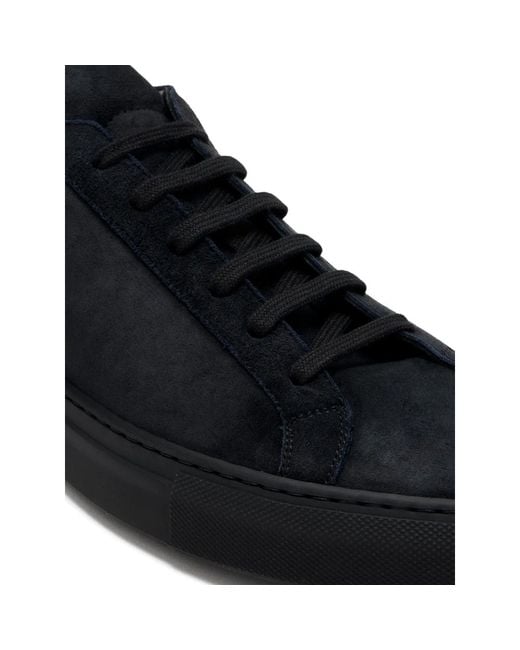 Common Projects Blue Lace-Up Sneakers for men