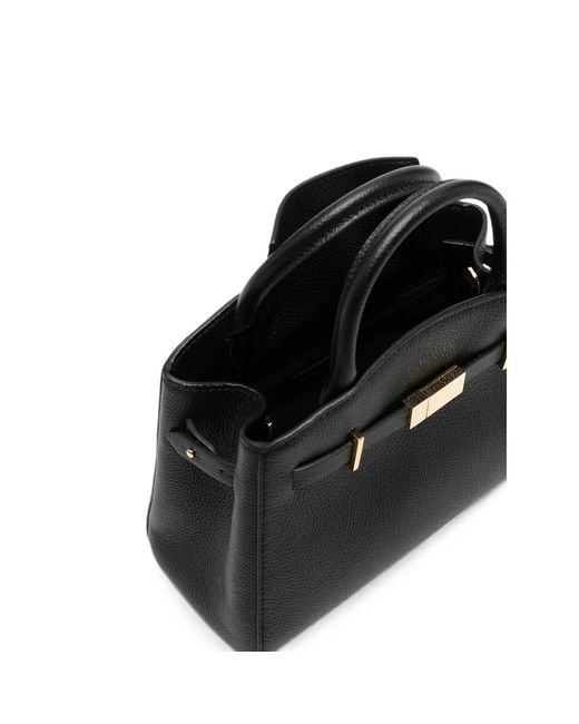 DeMellier London Black Small Hudson Tote Bag
