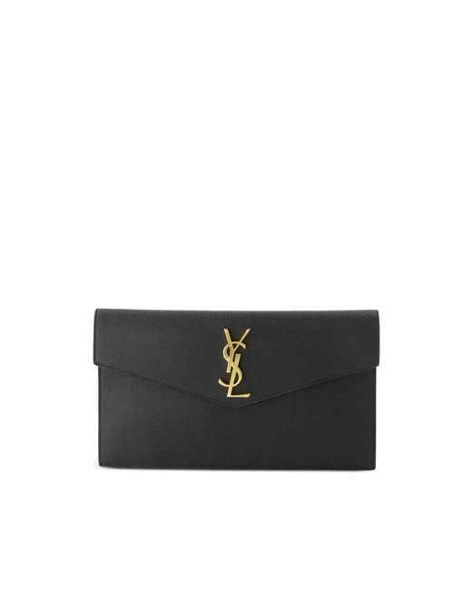 Saint Laurent Black Clutch Bags