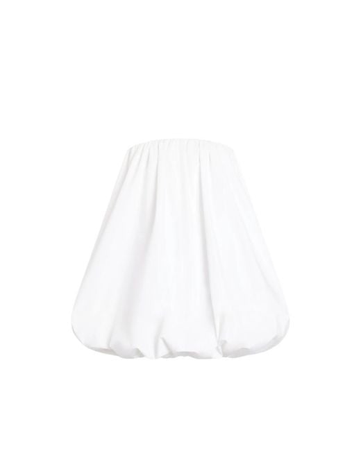 Patou White Dress Cotton
