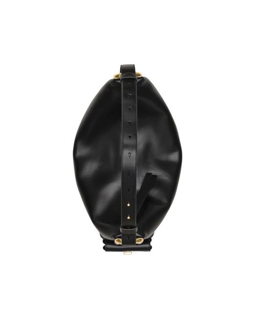 Marc Jacobs Black Shoulder Bag Calf Leather