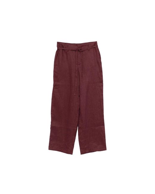 JC Sophie Red Loire Belted Trousers