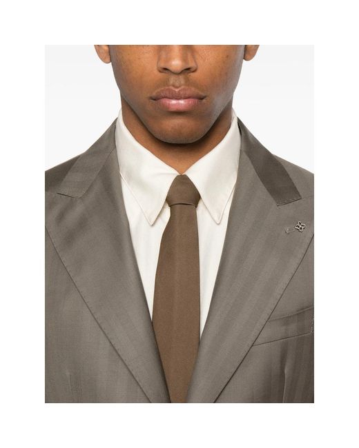 Tagliatore Gray Suits for men