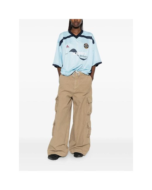 Martine Rose Blue T-Shirts & Vests for men