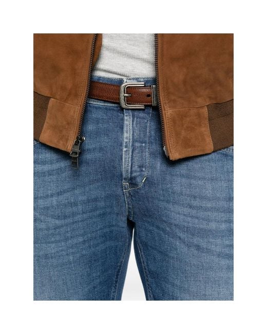Dondup Blue George Faded Jeans for men
