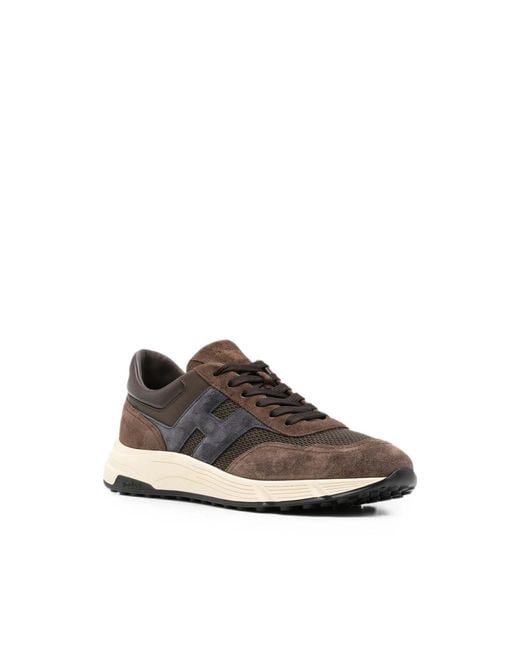 Hogan Multicolor Logo-Patch Sneakers for men
