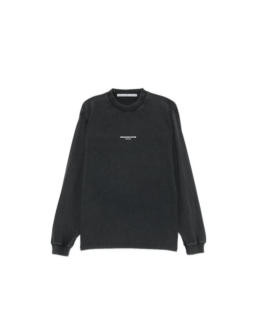 Alexander Wang Black T-Shirts & Vests