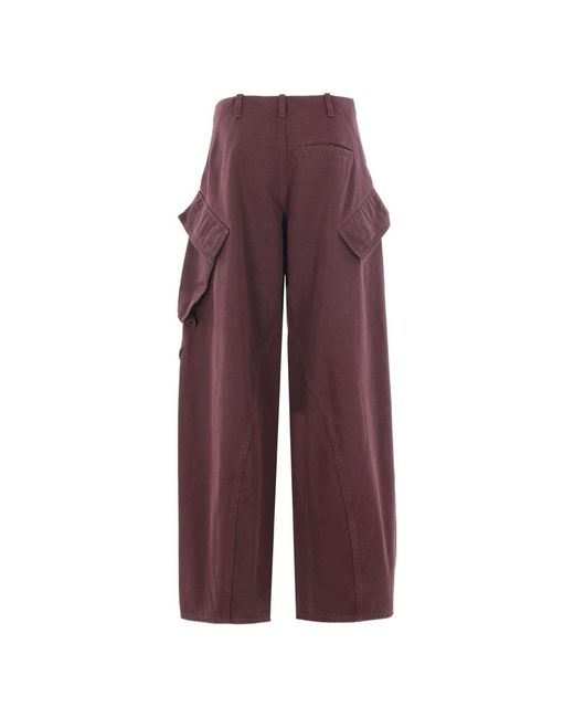 Alaïa Purple Alaã¯A Trousers