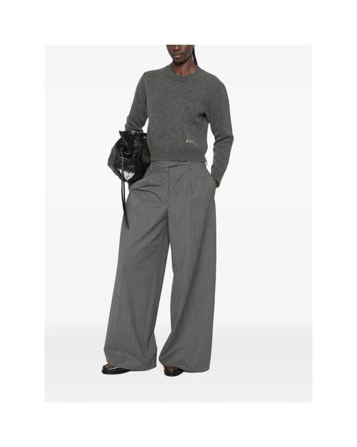 A.P.C. Gray Knitwear