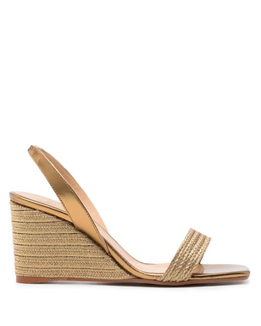 Castañer Barby 80Mm Wedge Espadrilles in Natural | Lyst