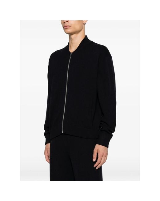 Diana Studio Black Zip-Up Jacket for men