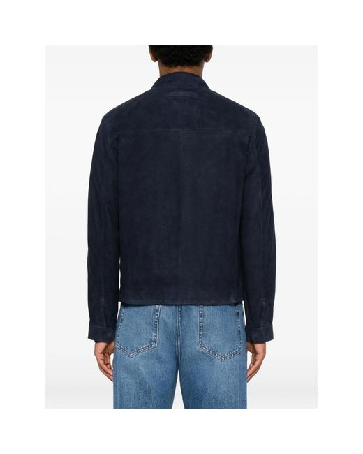 Zegna Blue Jackets for men