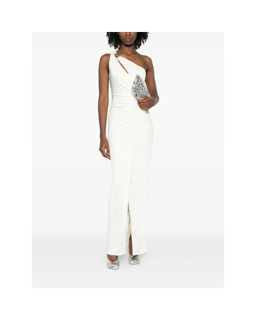 Versace White Dresses Neutral