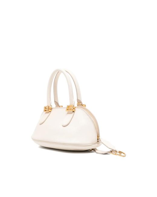 Balenciaga White Neutrals Tote Bags