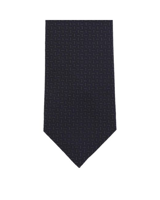 Barba Napoli Blue Patterned Tie for men