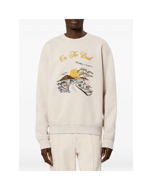 Isabel Marant White Mikoy Sweat Shirt for men