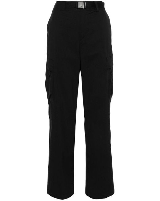 The North Face Black Logo-Print Straight Trousers