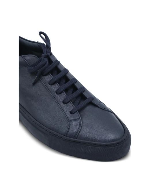 Common Projects Blue Achilles Sneakers for men