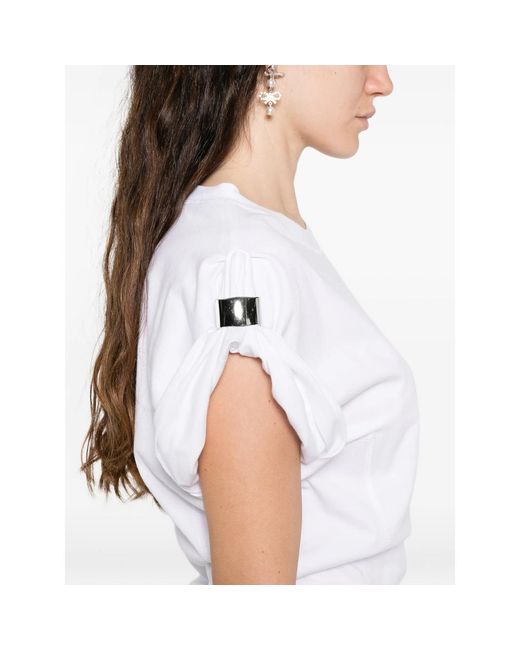 Seafarer White Estephani Short-Sleeves T-Shirt