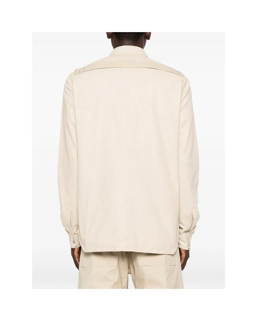 Rick Owens Natural Neutrals Jackets for men