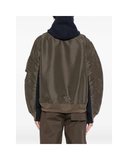 Sacai Black Jackets for men