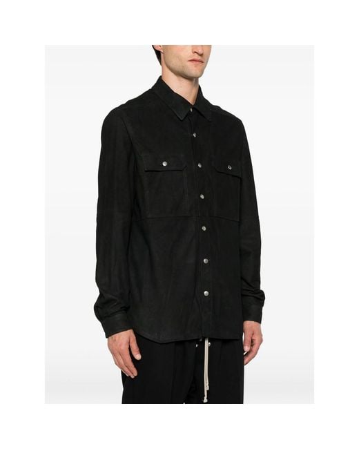 Rick Owens Black Jackets for men